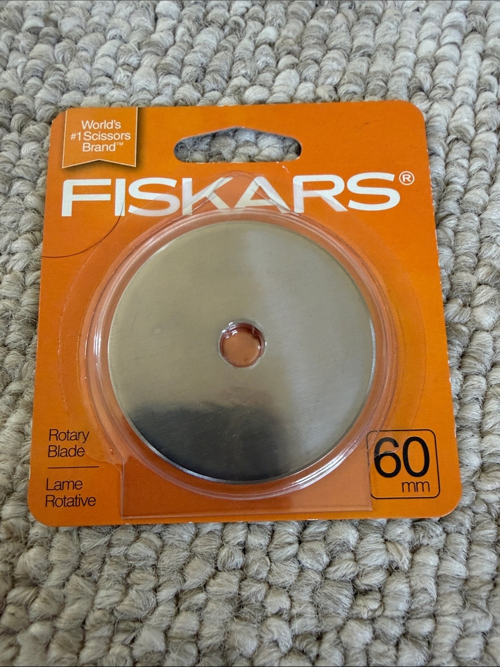 Fiskars 60mm Rotary Replacement Blade - Silver